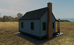House, Capella in background.